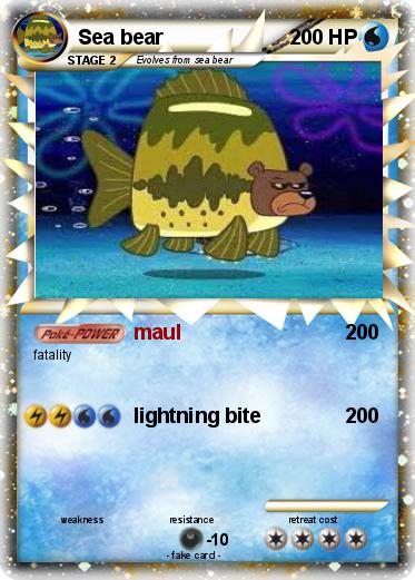 Pokemon Sea bear