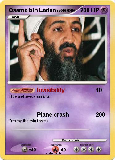 Pokemon Osama bin Laden