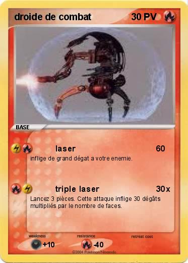Pokemon droide de combat