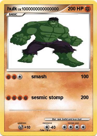 Pokemon hulk