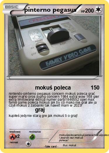 Pokemon pinterno pegasus