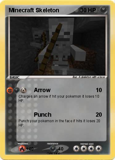 Pokemon Minecraft Skeleton