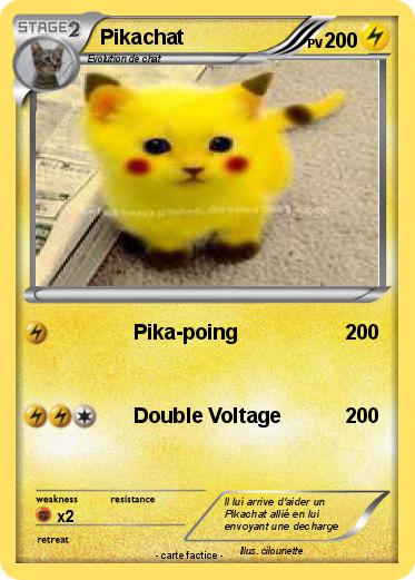 Pokemon Pikachat