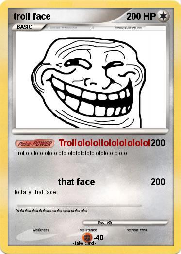 Pokemon troll face