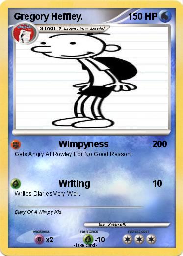 Pokemon Gregory Heffley.
