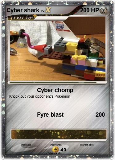 Pokemon Cyber shark