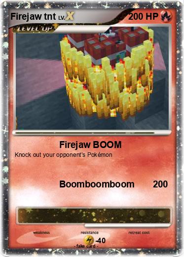 Pokemon Firejaw tnt