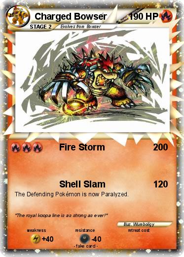 Pokemon Charged Bowser