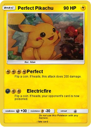 Pokemon Perfect Pikachu