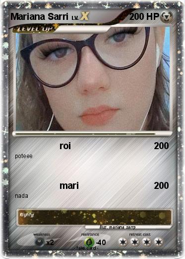 Pokemon Mariana Sarri