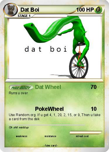 Pokemon Dat Boi