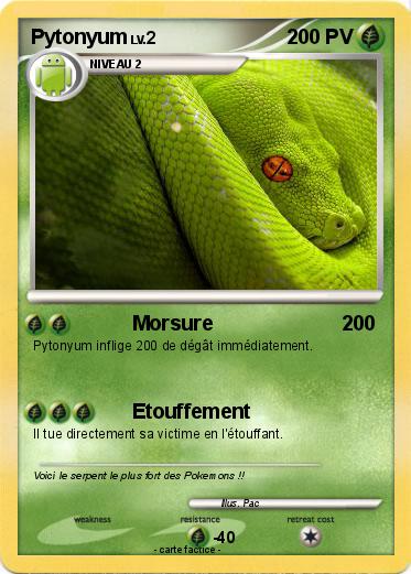Pokemon Pytonyum
