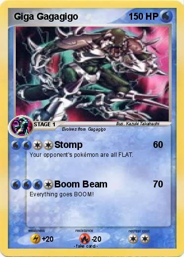 Pokemon Giga Gagagigo