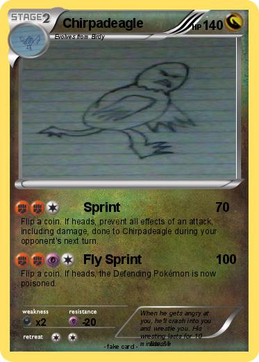 Pokemon Chirpadeagle