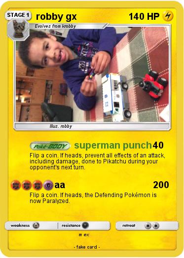 Pokemon robby gx