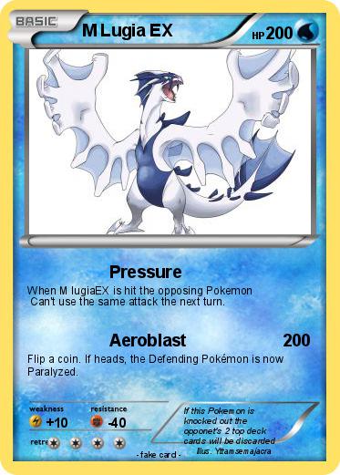 Pokemon M Lugia EX