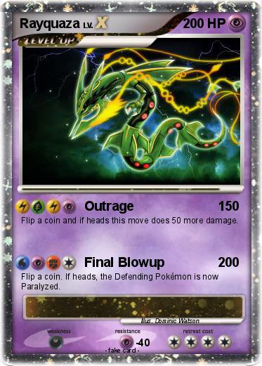 Pokemon Rayquaza