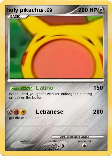 Pokemon holy pikachu