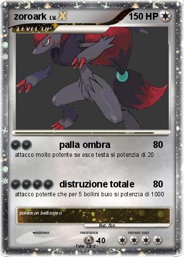 Pokemon zoroark