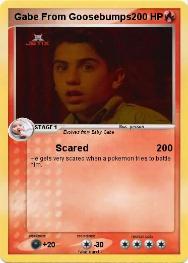 Pokemon Gabe From Goosebumps