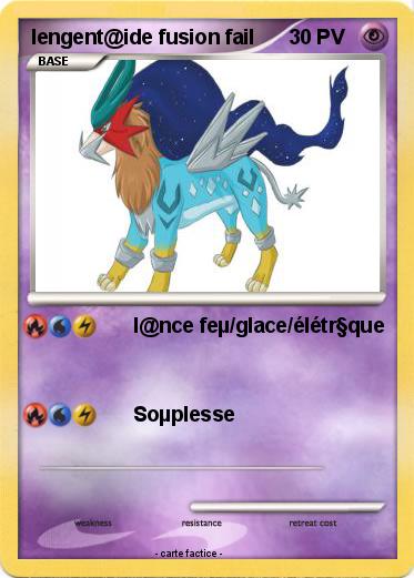 Pokemon lengent@ide fusion fail
