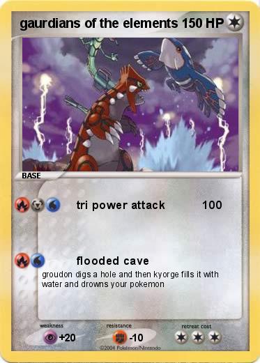 Pokemon gaurdians of the elements