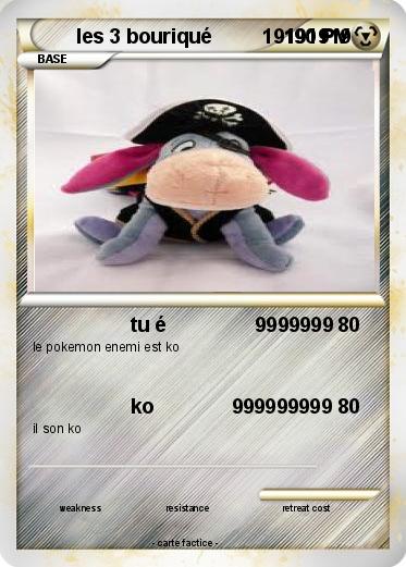 Pokemon les 3 bouriqué         19191919