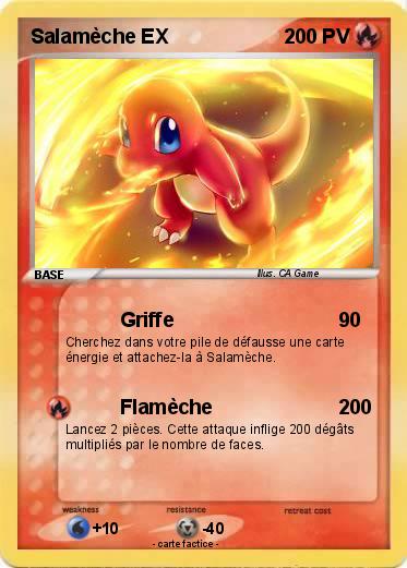 Pokemon Salamèche EX