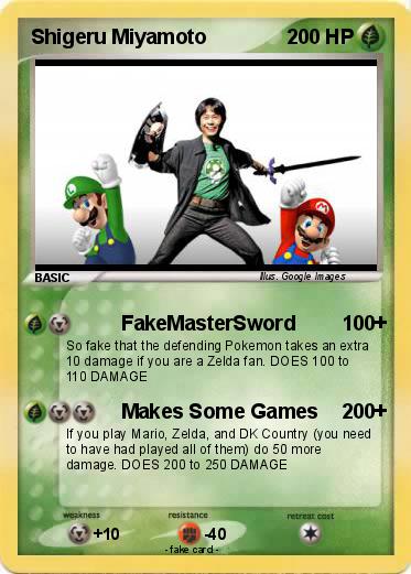 Pokemon Shigeru Miyamoto