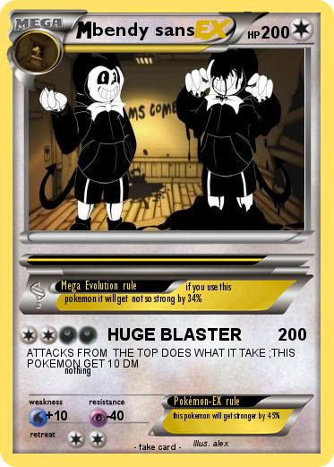 Pokemon bendy sans