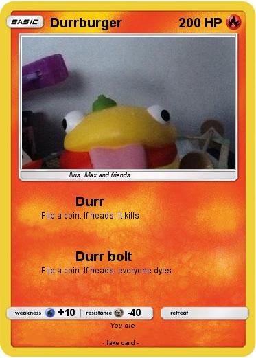 Pokemon Durrburger