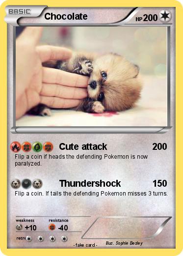 Pokemon Chocolate