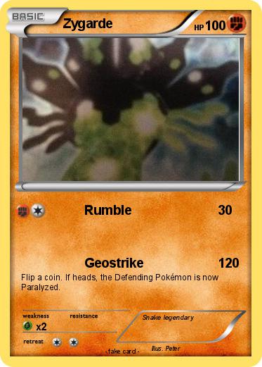 Pokemon Zygarde