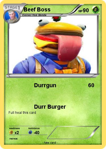 Pokemon Beef Boss