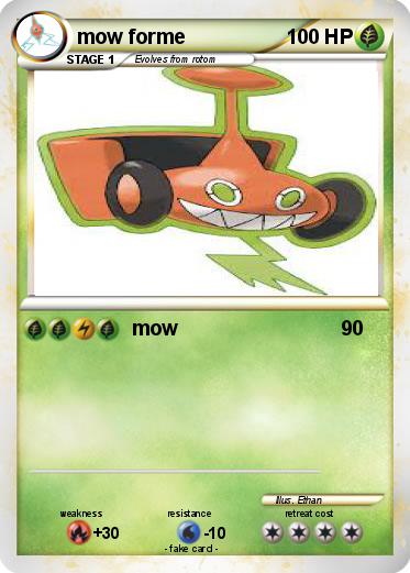 Pokemon mow forme