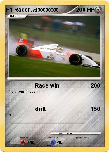 Pokemon F1 Racer