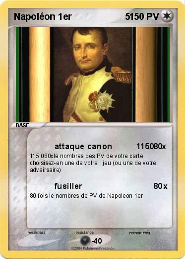 Pokemon Napoléon 1er                     5 