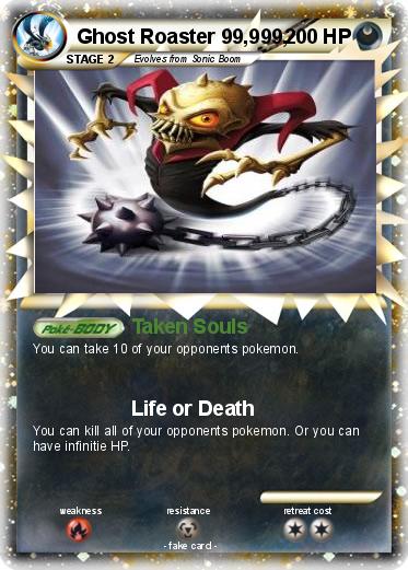 Pokemon Ghost Roaster 99,999,