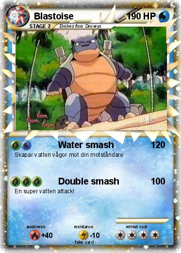 Pokemon Blastoise