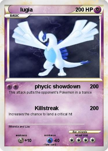 Pokemon lugia