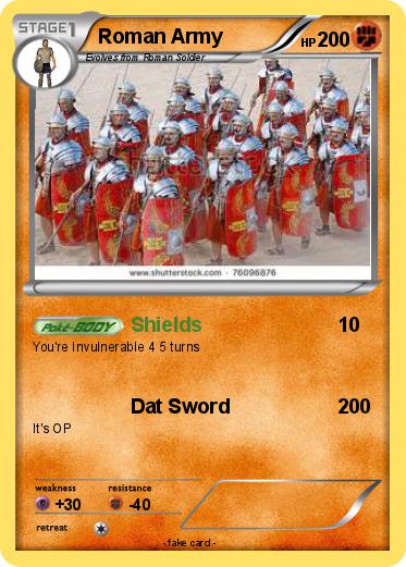 Pokemon Roman Army