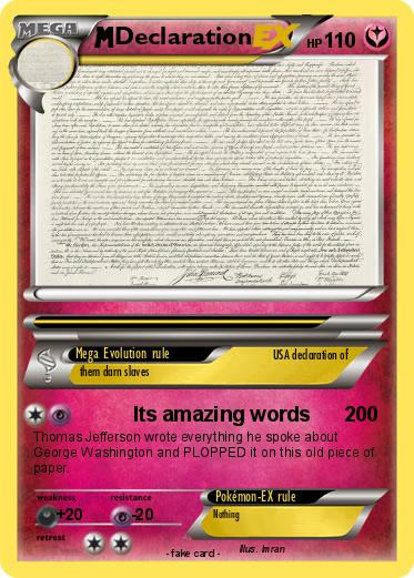 Pokemon Declaration