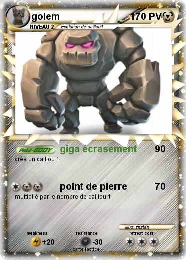 Pokemon golem