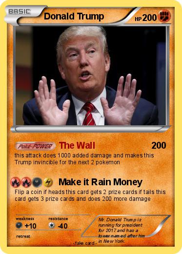 Pokemon Donald Trump