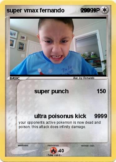Pokemon super vmax fernando          99999
