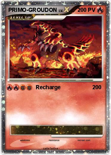 Pokemon PRIMO-GROUDON
