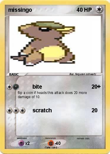 Pokemon missingo