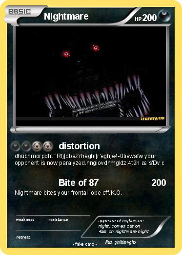 Pokemon Nightmare