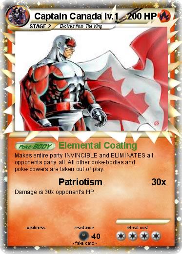 Pokemon Captain Canada lv.1