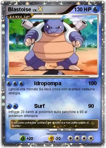 Pokemon Blastoise